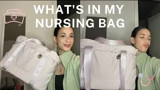 WHAT'S IN MY NURSING WORK BAG | NEW GRAD RN, L&D, NURSE