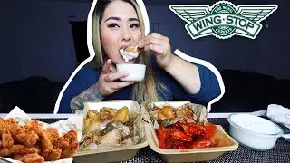 WINGSTOP MUKBANG | STORYTIME: MY CHOLA DAYS | WINGSTOP EATING SHOW