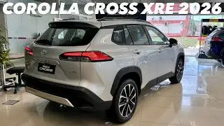 Avaliação Toyota Corolla Cross XRE 2026 - Linha 2026 do Corolla Cross EM DETALHES!!