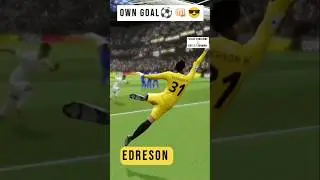😫⚽Own Goal  | Ederson #owngoal #ederson #neymar #shorts