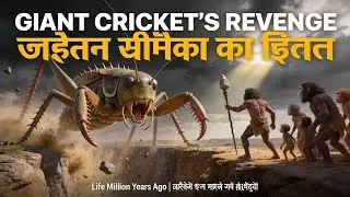 Giant Cricket&rsquo;s Revenge: Life Million Years Ago | विशाल झींगुर का बदला