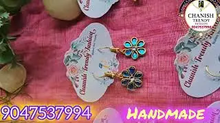 Handmade Earrings #customized #manufacturer #studs #imitationjewellery #wholesaleprice #returngifts