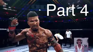 UFC 4 MyCareer Mode Part 4 Added Tattoos/ New Attire And New Move