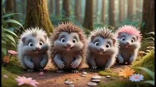 F&uuml;nf kleine Igel Stachelig Stachelig Stachel | Lustiges Tierlied & Kinderlied zum Mitmachen