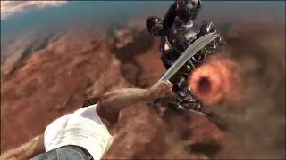 AIM FOR HEAD . X-Men Origins CHAPTER 3 : DAYS OF FUTURE BEGINNING  (SENTINEL MARK 1) GAMEPLAY. HARD.