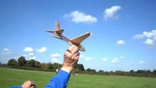 Jetex 50 Wren flying at Old Warden 09/15
