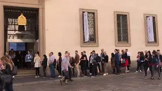 Line for Tickets to Milan Duomo