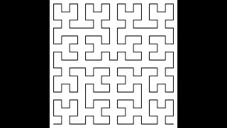 Audiolization of Hilbert Curve at Iteration 4