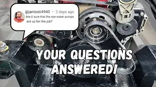 Building my Custom Cummins 6.7 Belt Drive - Your Questions Answered