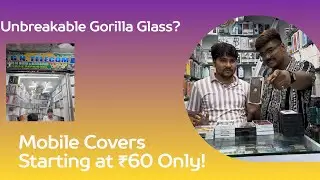 Unbreakable Gorilla Glass ?😱😱 , Mobile Covers & Headphones Starting at ₹60 Only?! 😨😱