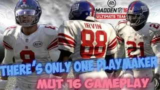 MUT 16 GAMEPLAY | LEGEND MICHAEL IRVIN CAN'T BE STOPPED! Madden 16 Ultimate Team