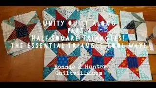 Unity Quilt Along, Part 4 - Essential Triangle Tool Demo!