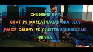 Children's Day at Govt ps Markatnagar CDA sec6.