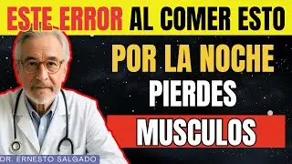 Adultos mayores ¡COMAN Estas 7 PROTEÍNAS Antes de Dormir y no Perderán Músculo en las Piernas!