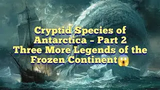 Cryptid Species of Antarctica &ndash; Part 2 &ldquo;Three More Legends of the Frozen Continent&rdquo;