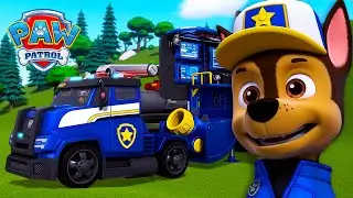 Grande desastre do cano! O Chase salva os castores 🦫🚧 | Patrulha Pata | PAW Patrol