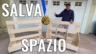 Il carrello porta legno ASSOLUTO del 2024 (modulare!)