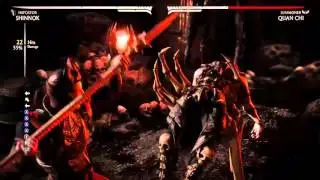 Mortal Kombat X - Shinnok Corner 1 Bar Sillyness