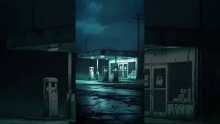 Job at a horror fuel pump #ai #horror #youtubeshorts
