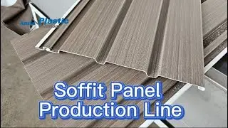 PVC Wall Cladding Board PVC Soffit Panel Vinyl Siding Panel Production Line Plant