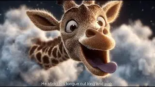Giraffe Counting Song! 🦒 Learn Numbers 1-9 & Sizes