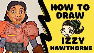 HOW TO DRAW - Izzy Hawthorne (Disney/Pixar's Lightyear)