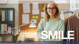 We create your smile - Erwachsenen Kieferorthop&auml;die - Spot der KFO Praxis Dr. Nesselrath & Linden