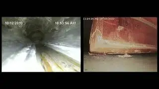 Sewer Line 1572 S Buckley Cir  Inspection Comparison