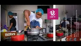 150 Hrs Cook-A-Thon: Ondo Chef Deo Seen Sleeping After Cooking For Over 80 Hours