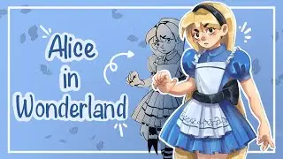 Alice In Wonderland ~ Speedpaint