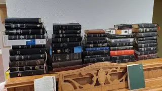 A Tour Through My Bible Collection(Aka: The Stack)