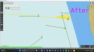 GPS、Radar & AIS data fusion: openCPN demonstration (after matching & correction)