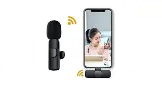 Wireless Lavalier Microphone Portable