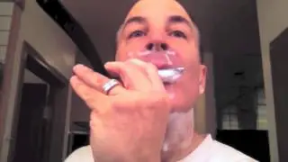 Straight Razor 3 Pass Shave Rock & Roll Version