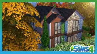 JESENJA PORODIČNA KUĆA 🍂 | The Sims 4: CC Speed Build