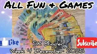 Finishing 5K Binder | Cash Envelope Budgeting | Australian Cash Stuffing 