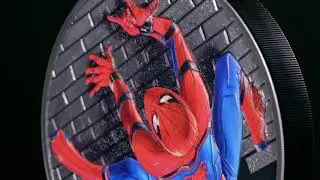 Spiderman 1 Kilo Silver Coin