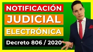 🔴✅ Decreto 806 de 2020 NOTIFICACIONES JUDICIALES ELECTRÓNICAS ✅🔴