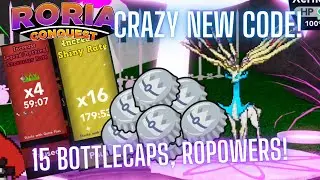 *CRAZY* NEW CODE! 15 BOTTLECAPS, ROPOWERS, AND MORE!