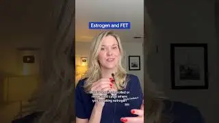In a controlled or medicated cycle, you will take estrogen leading up to your frozen embryo transfer