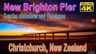 New Brighton Pier Sunrise Timelapse and Long Exposure Photos