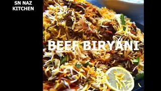 Beef Biryani