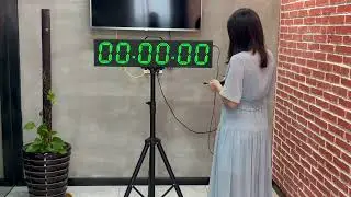 Large Outdoor Digital Sport Race Clock- Program, Start, Stop, Reset