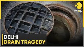 Delhi: Days After Biker Death, Man Dies After Falling into Open Manhole | WION NEWS