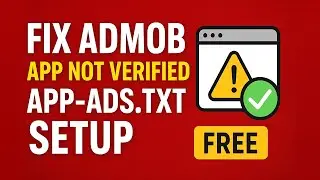 Исправление ошибки «Приложение AdMob не проверено» | Руководство по настройке и одобрению app-ads...
