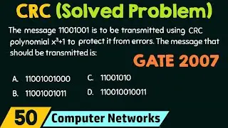Cyclic Redundancy Check (Solved Problem)