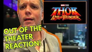 Thor Love and Thunder Out Of Theater REACTION! | WORLD PREMIERE