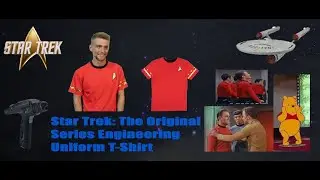 Star Trek TOS Security Red T-Shirt from Paramount Shop