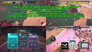 Temtem Swarm: [PC] - Can you Survive the Swarm? Unlock mighty abilities and upgrades.