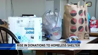 Rise in donations to homeless shelter